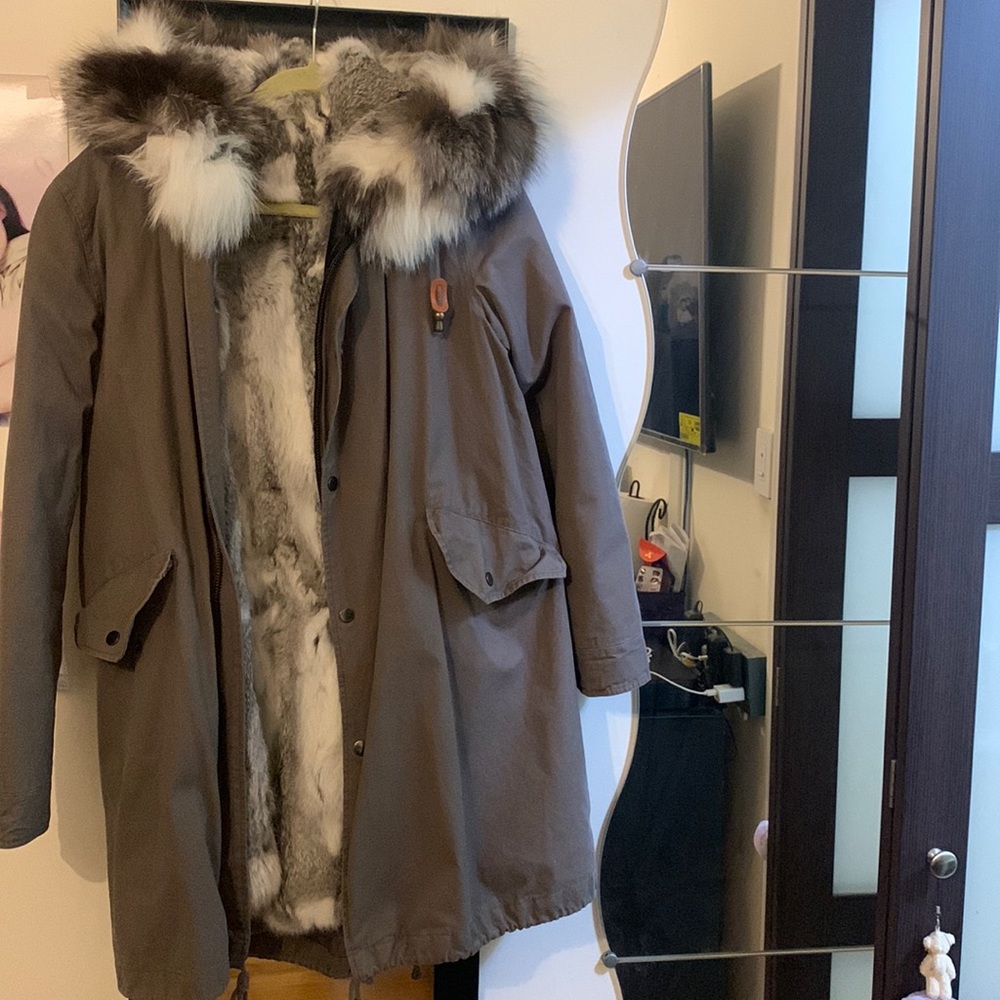 Fur coat